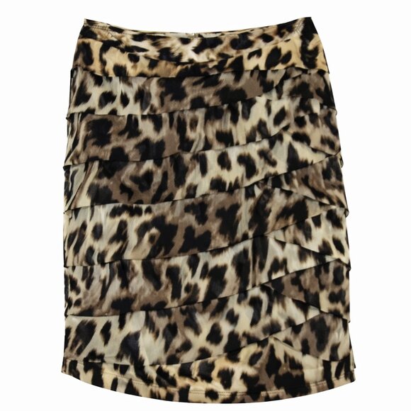 Worthington Dresses & Skirts - NWT WORTHINGTON  Leopard Print Ruffled Skirt 10 P